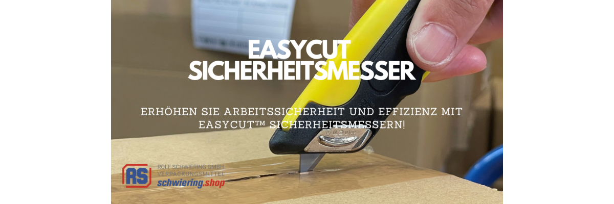 Erhöhen Sie Arbeitsplatzsicherheit und Effizienz mit EasyCut™ Sicherheitsmessern! - 