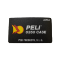 Peli Case 0350 Produktaufkleber