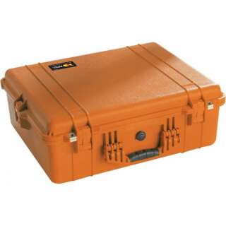 Peli Case 1600 ohne Schaum, orange