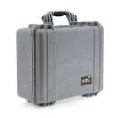 Peli Case 1550 mit Schaum, silber