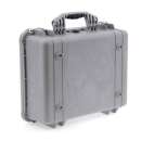 Peli Case 1550 mit Schaum, silber