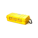 Peli Micro Case 1060 gelb, schwarzer Einsatz