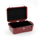 Peli Micro Case 1050 rot, schwarzer Einsatz