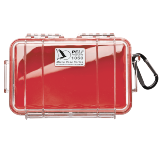 Transparent, roter Einsatz
